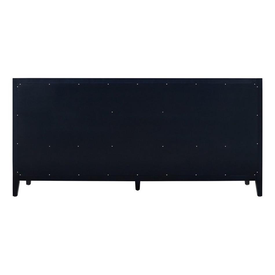 72" Burfield Double Vanity for Rectangular Undermount Sinks - Midnight Navy Blue, , large image number 6