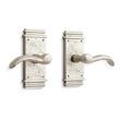 Griggs Brass Passage Interior Door Set - Lever Handle - 2-3/4" Backset - Right Hand - Brushed Ni, , large image number 0