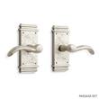 Griggs Solid Brass Interior Door Set - Lever Handle - Passage - Right Hand, , large image number 1