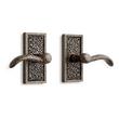 Traeger Bronze Passage Interior Door Set - Lever Handle 2-3/4" Backset - Right Hand - Antique Pe, , large image number 0