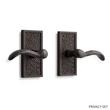 Traeger Bronze Privacy Interior Door Set - Lever Handle 2-3/4" Backset - Right Hand - Antique Pewter, , large image number 1