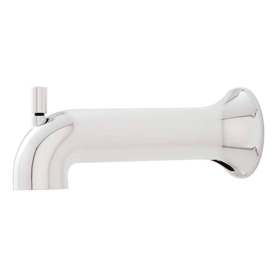 Lentz Tub Spout with Diverter - Chrome, , large image number 1