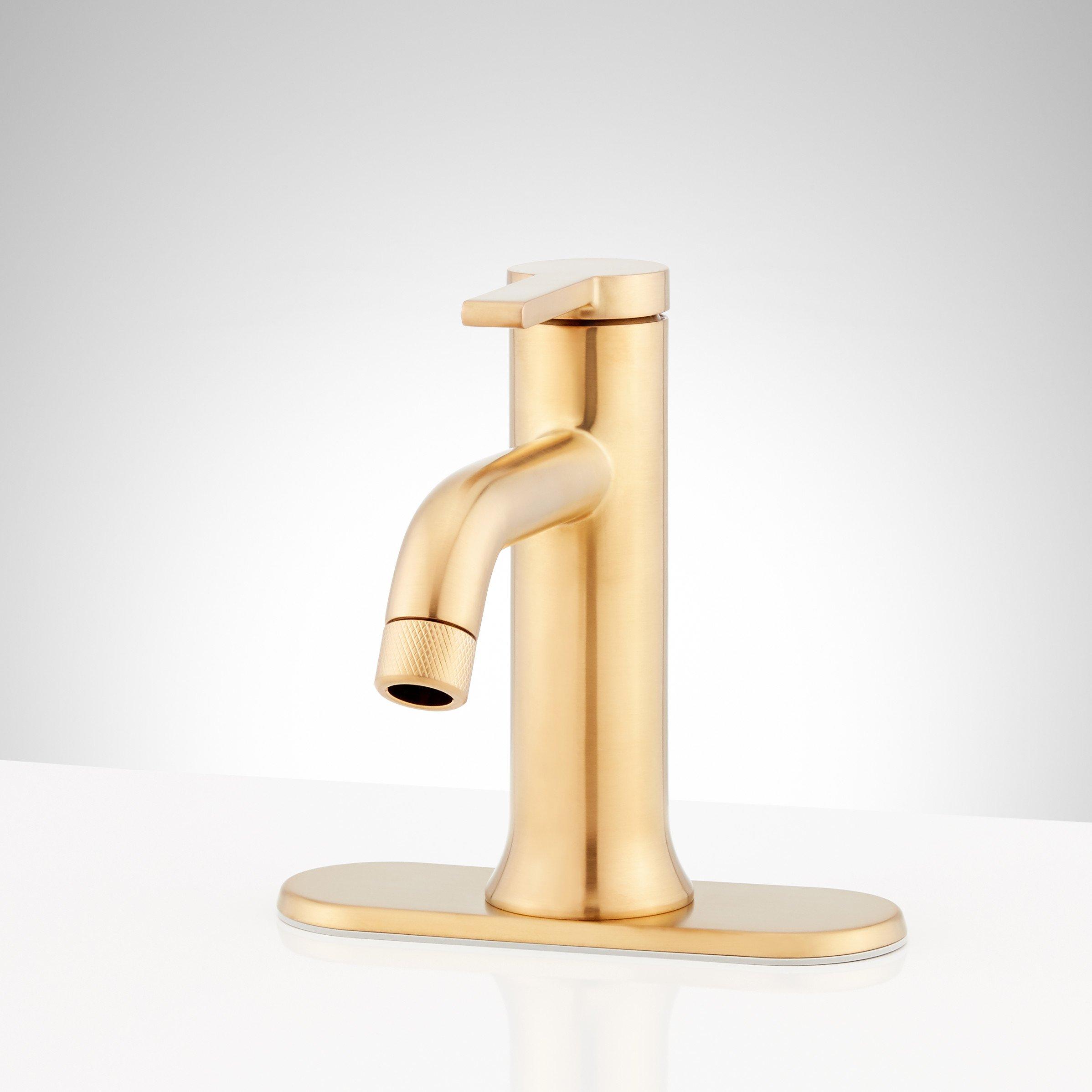 Lentz Single-Hole Bathroom Faucet | Signature Hardware