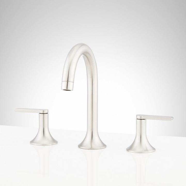 Lentz Widespread Bathroom Faucet in Brushed Nickel