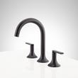 Lentz Widespread Bathroom Faucet - Lever Handles - Matte Black, , large image number 2