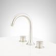 Lentz Widespread Bathroom Faucet - Knob Handles - Brushed Nickel, , large image number 2