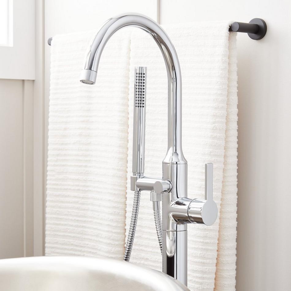 Lentz Freestanding Tub Faucet - Lever Handle - Chrome, , large image number 1