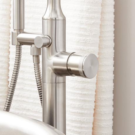 Lentz Freestanding Tub Faucet - Knob Handle