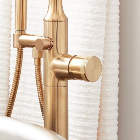 Lentz Freestanding Tub Faucet - Knob Handle
