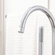 Lentz Freestanding Tub Faucet with Rough-In Valve with Stops - Knob Handle - Chrome, , large image number 2