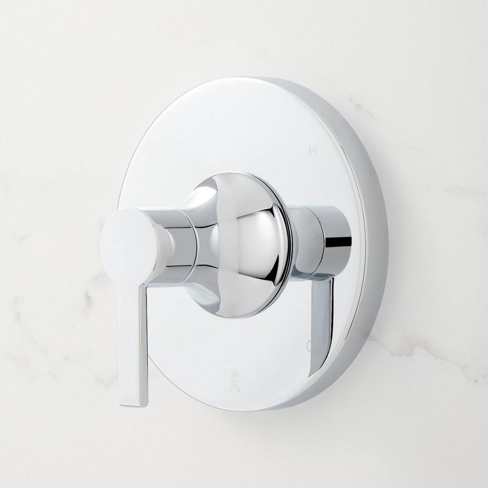 Lentz Trim and Pressure Balance Valve - Lever Handle - Chrome, , large image number 0