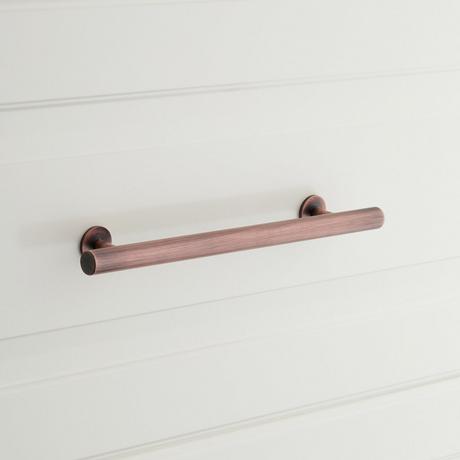Diehl Adjustable Round Brass Drawer Pull