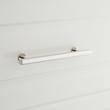8" Diehl Adjustable Round Brass Drawer Pull - Polished Nickel, , large image number 0