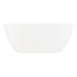 59" Patera Solid Surface Freestanding Tub - Gloss Finish, , large image number 2