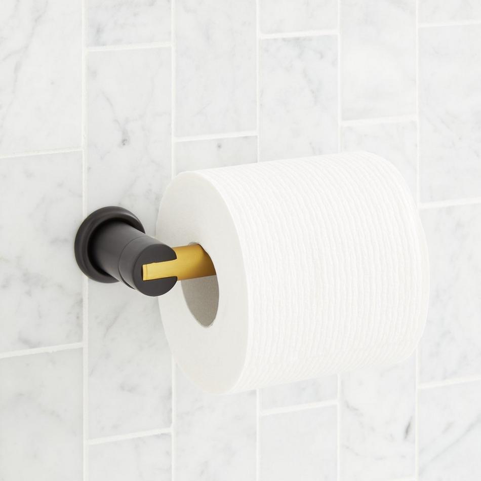 Polished Gold Wall Mount Bathroom Toilet Paper Holder Roll Tissue