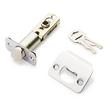 Adriot Entrance Set - Square Rosette - Knob Handle - Chrome, , large image number 1