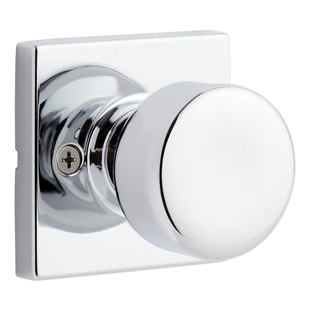 Round chrome on sale door knobs