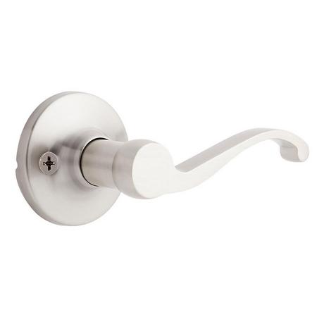 Sedalia Dummy Door Handle - Round Rosette - Scroll Lever Handle