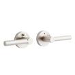 Ewing Privacy Set - Round Rosette - Round Rod Lever Handle, , large image number 1