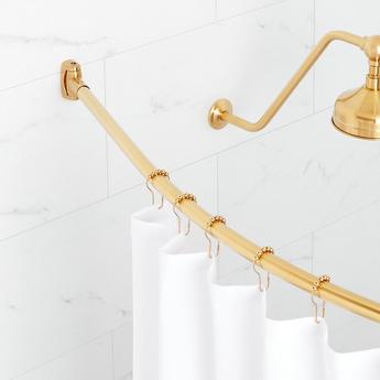 How to Install a Curved Shower Rod