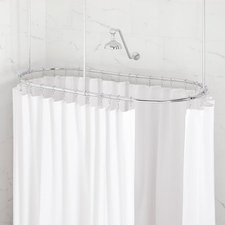 Open Shower Curtain Rings