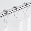 Roller Ball Shower Curtain Rings, , large image number 1