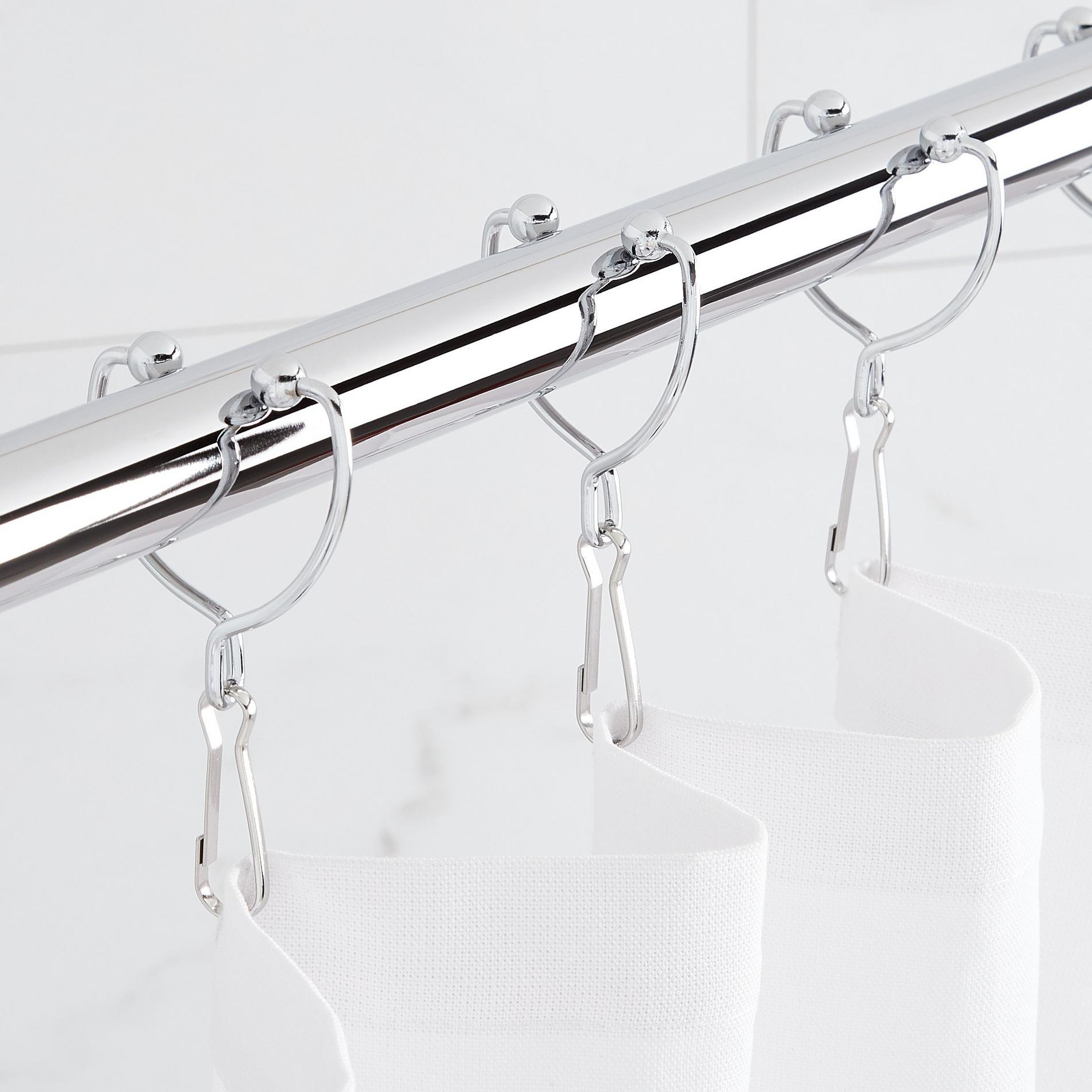 Open Shower Curtain Rings Chrome Signature Hardware