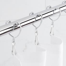 Open Shower Curtain Rings | Signature Hardware