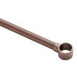 12" Brass Shower Curtain Rod Support with 1" Loop - Oil Rubbed Bronze, , large image number 2