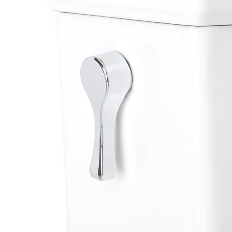 Carraway One-Piece Elongated Toilet with Aldridge Bidet Seat - White