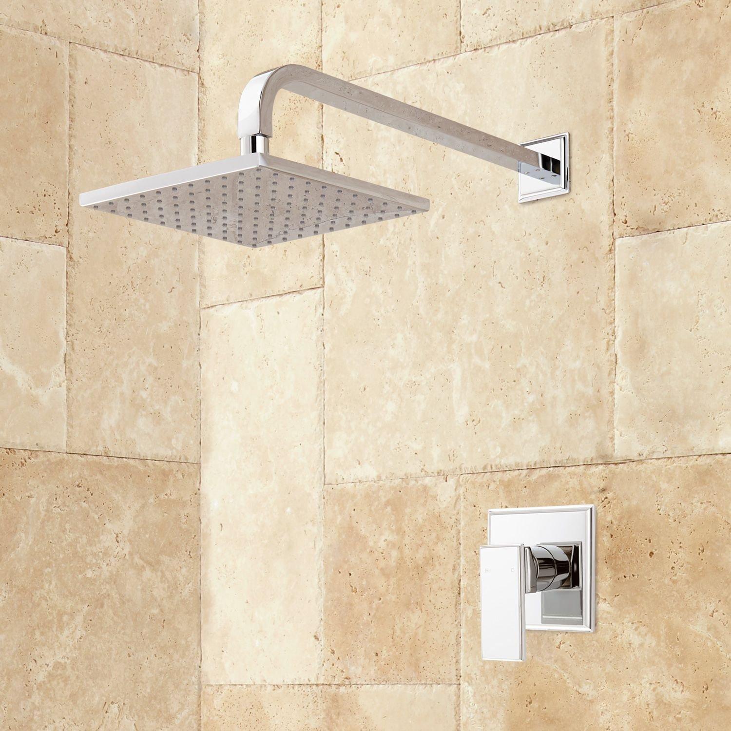 【される】 Signature Hardware 927746 Calhoun Shower System with Rainfall