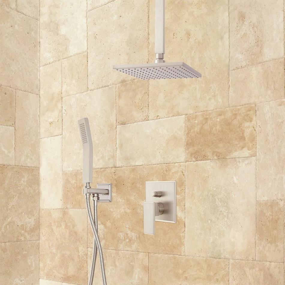 Ryle Rainfall Shower Set with Hand Shower, , large image number 2