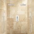 Ryle Dual Rainfall Shower System with Hand Shower, , large image number 4