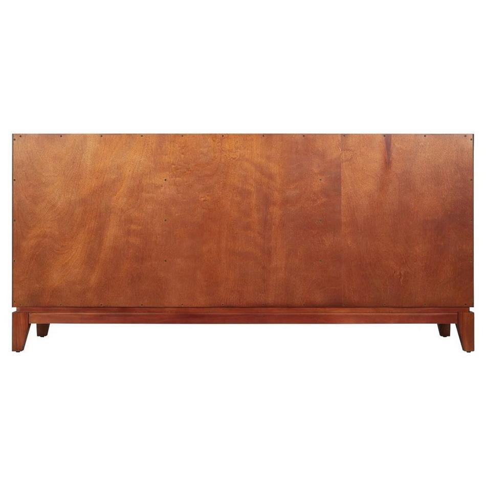 72" Talyn Mahogany Double Vanity - Light Walnut - Vanity Cabinet Only, , large image number 2