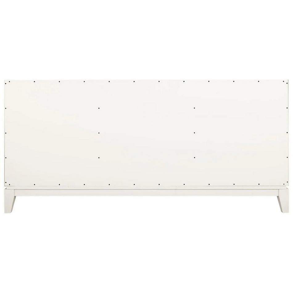 72" Talyn Mahogany Double Vanity - Soft White - Undermount - Rectangle - Carrara Marble - 8", , large image number 5