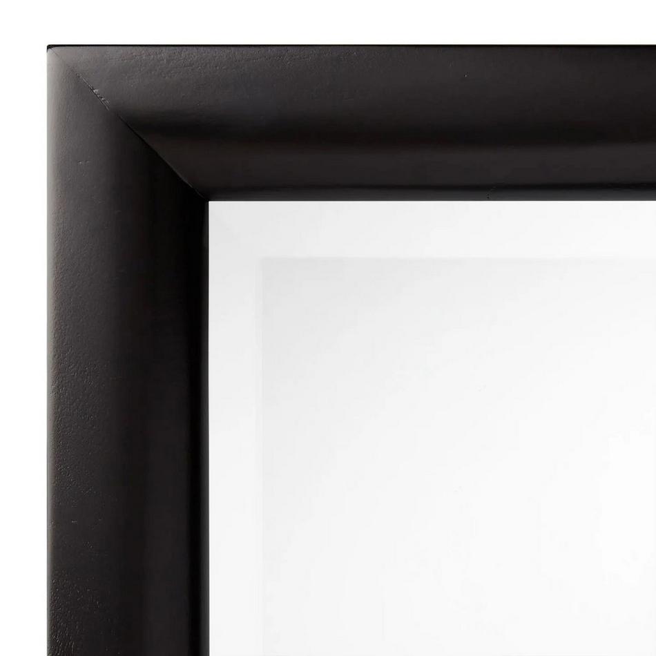 24" Talyn Mahogany Vanity Mirror - Black, , large image number 1