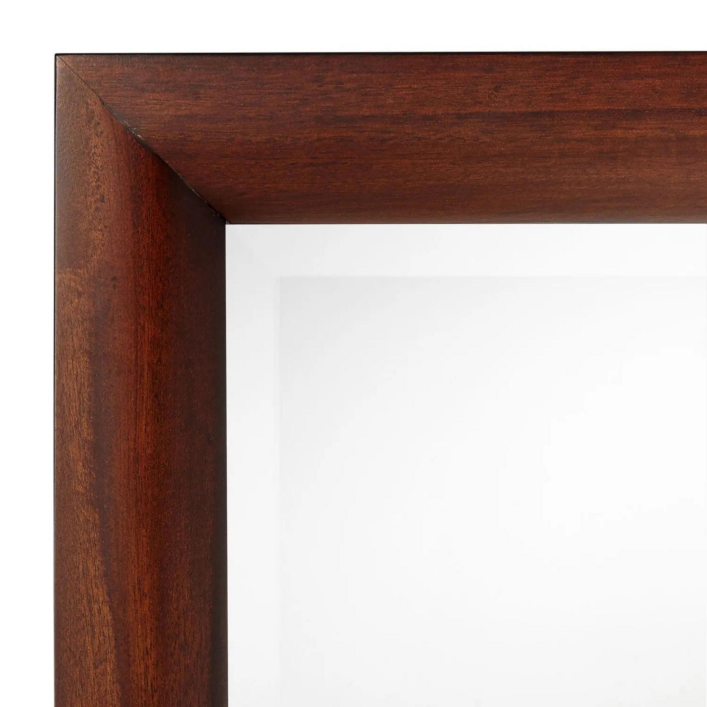 30" Talyn Mahogany Vanity Mirror Light Walnut Signature Hardware