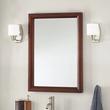 Talyn Mahogany Vanity Mirror - Light Walnut, , large image number 0