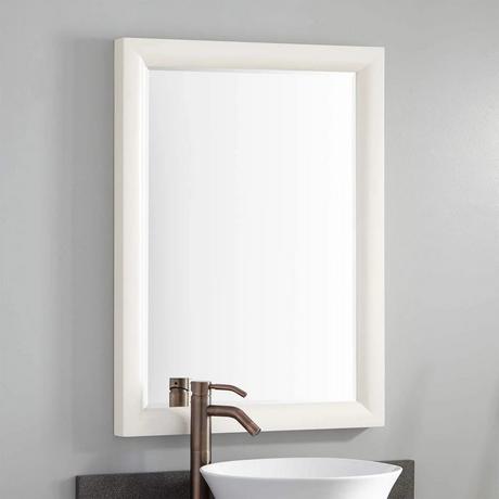 Talyn Mahogany Vanity Mirror - Soft White