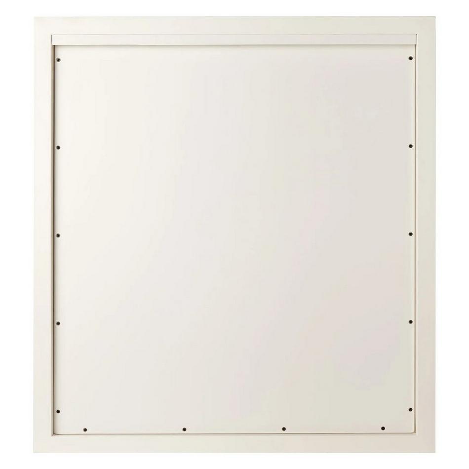 30" Talyn Mahogany Vanity Mirror - White, , large image number 2