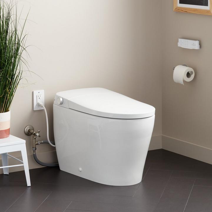 The Vela Smart Toilet available on the Signature Hardware website