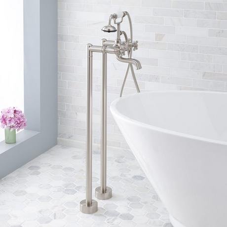 Veyo Freestanding Tub Faucet with Hand Shower