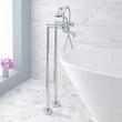 Veyo Freestanding Tub Faucet with Hand Shower - Brushed Nickel, , large image number 2