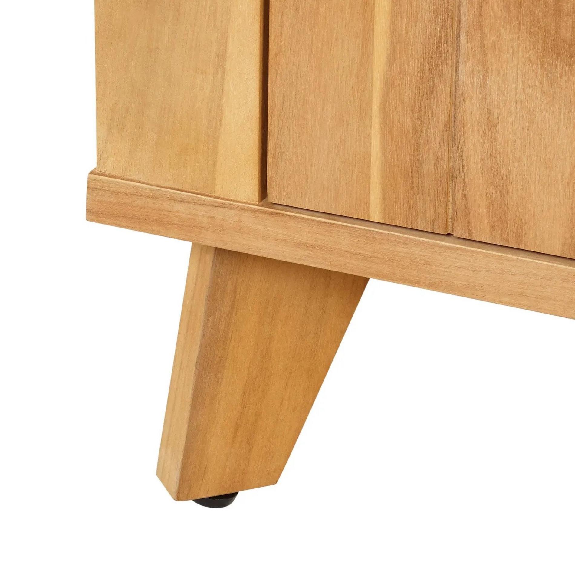 36" Antioch Teak Vanity for Undermount Sink Natural Teak Signature