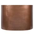 48" Raksha Hammered Copper Japanese Soaking Tub - Black Drain Kit with Foam, , large image number 2