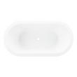 70" Leith Acrylic Freestanding Tub - White Drain Kit with Foam, , large image number 3