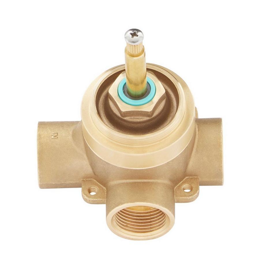 3-Way In-Wall Diverter Rough-In Valve, , large image number 0