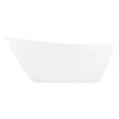 67" Glendora Acrylic Freestanding Tub - White Drain Kit with Foam, , large image number 2