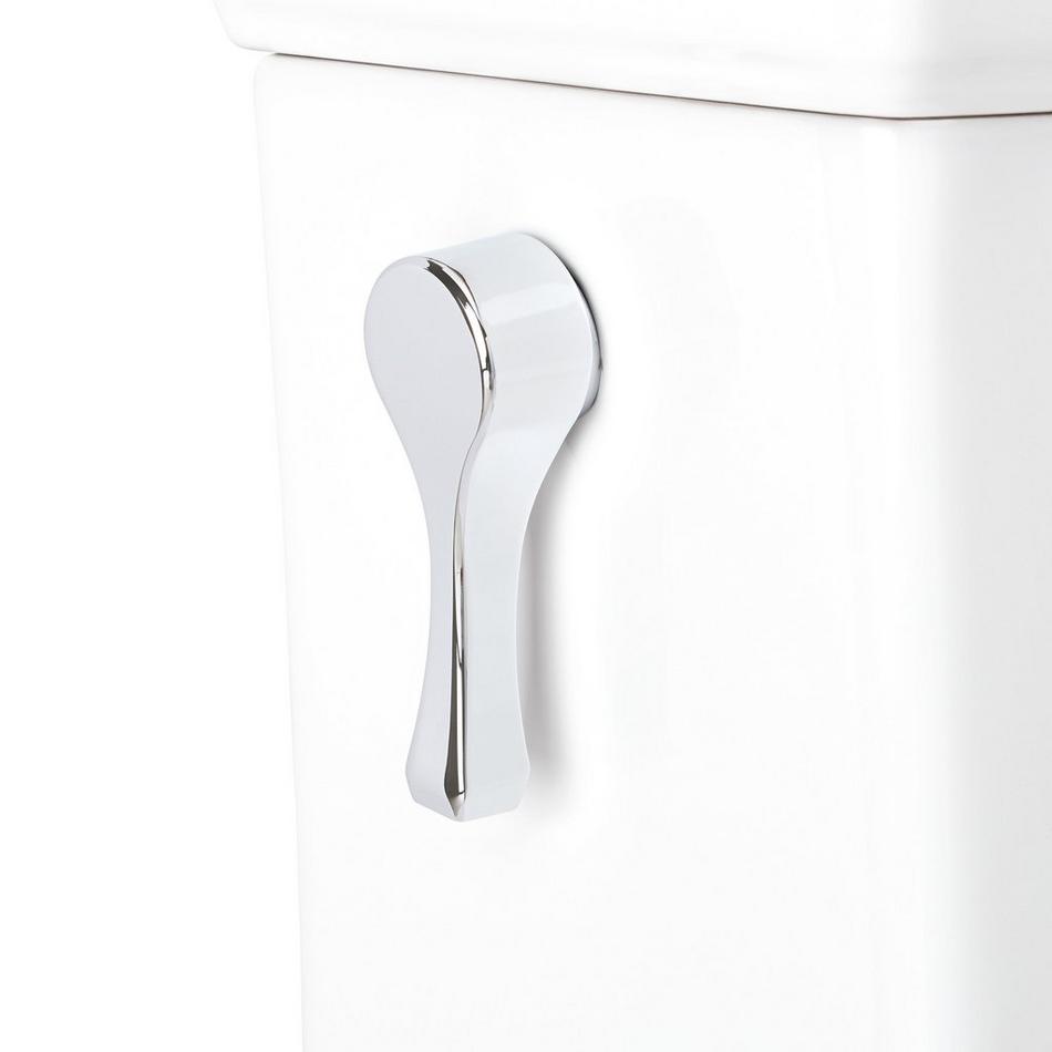 Carraway One-Piece Elongated Toilet - White, , large image number 8