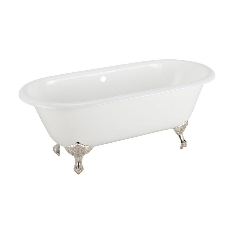 60" Sanford Cast Iron Clawfoot Tub - Rolled Rim - Imperial Feet, , large image number 5